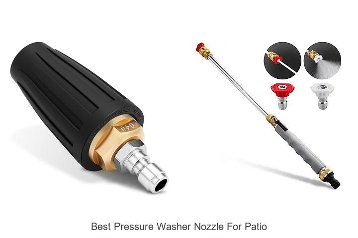 Top 12 Best Pressure Washer Nozzle for Patio You Need Now