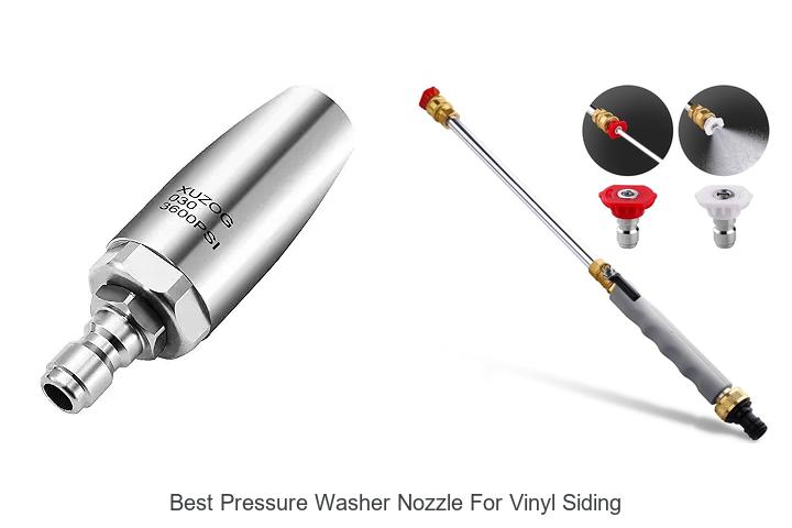 Top 12 Best Pressure Washer Nozzle for Vinyl Siding Secrets