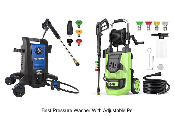 Top 12 Best Pressure Washer With Adjustable PSI You Need Now