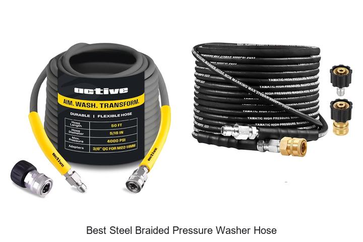 Top 12 Best Steel Braided Pressure Washer Hose You Need Now