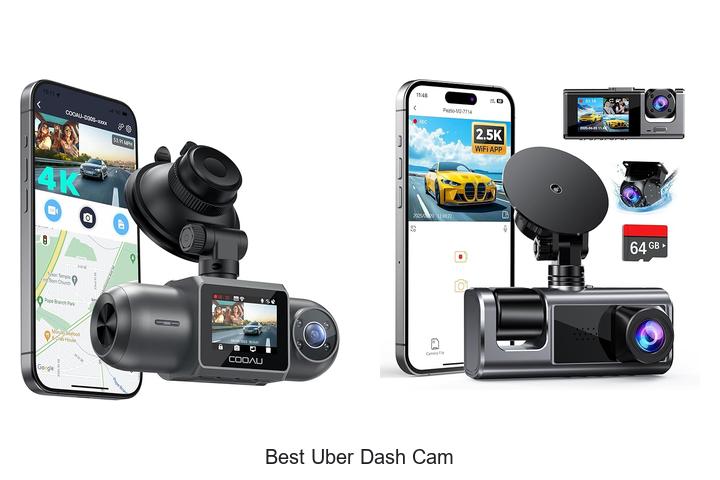 Top 12 Best Uber Dash Cam That Every Driver Needs Now