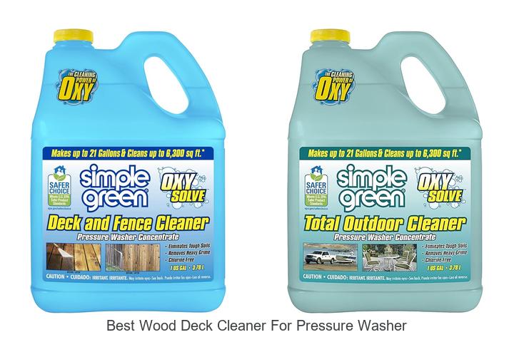 Top 12 Best Wood Deck Cleaner For Pressure Washer Revealed!