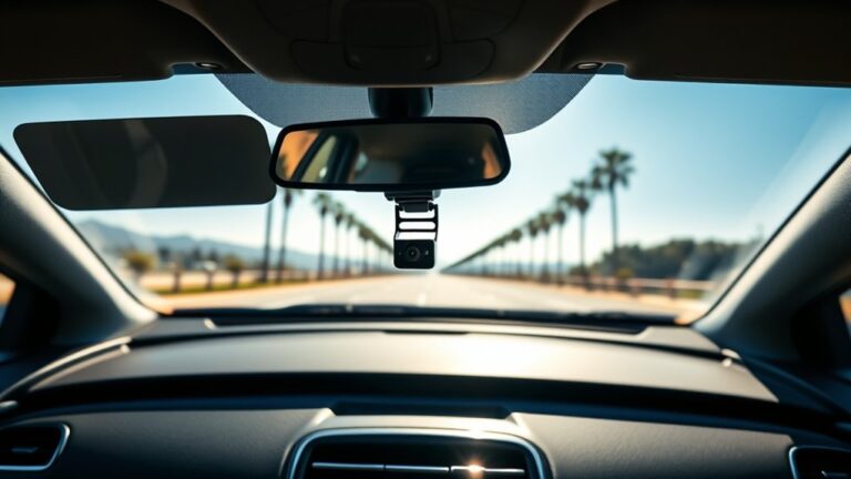 california car camera mounting locations