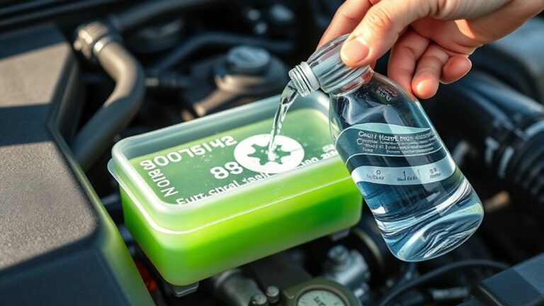 can i add water coolant tank