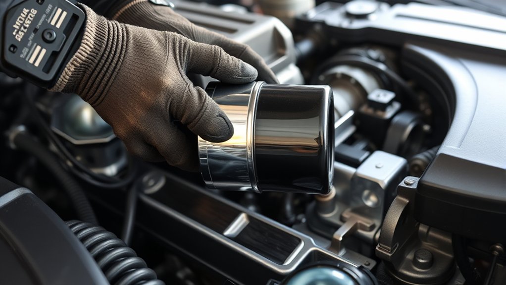 can oil filter be swapped