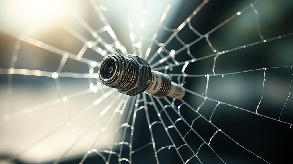 can spark plugs shatter glass