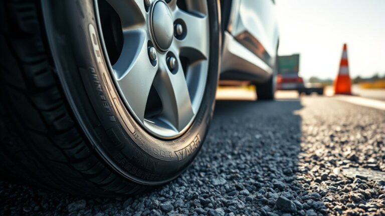 can you drive on flat tire