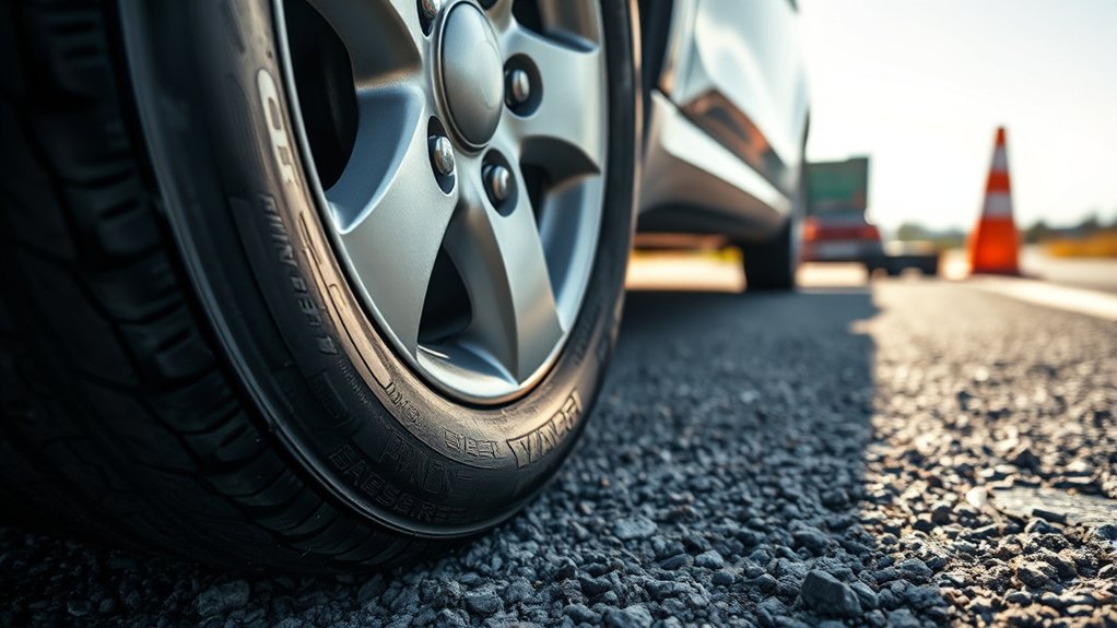 can you drive on flat tire