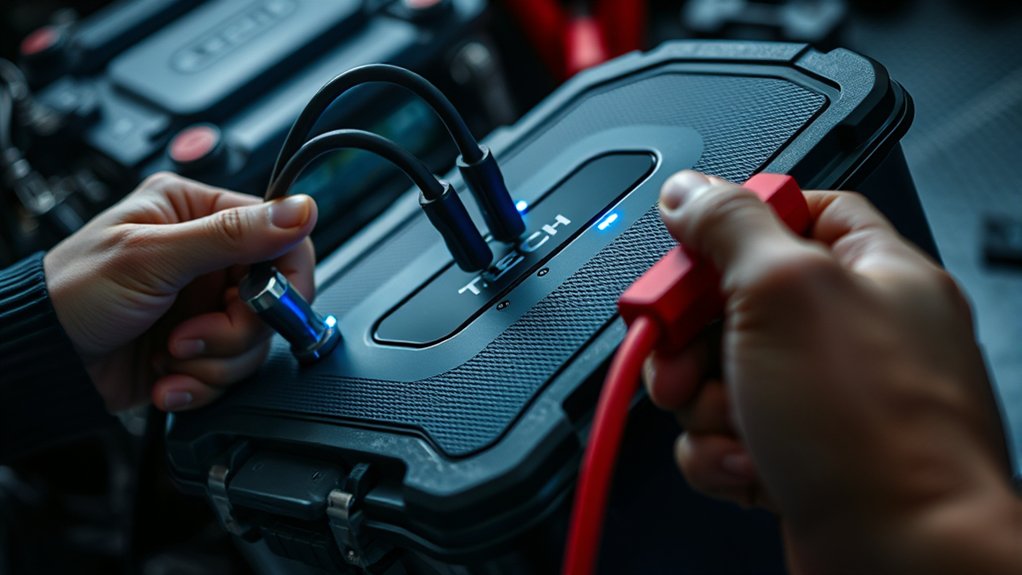 cen tech battery charger instructions