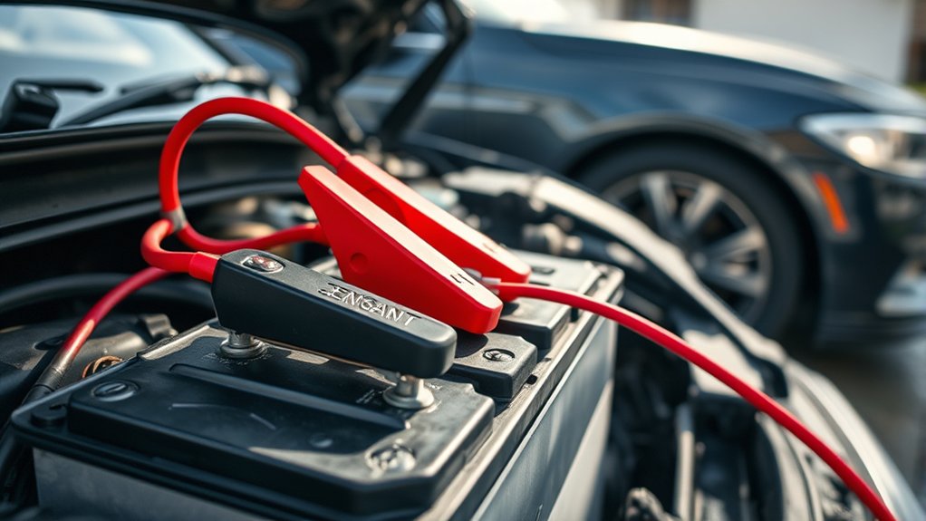 charge time for car battery with jumper cables