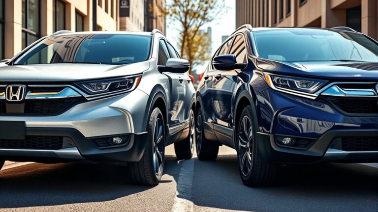 differences in 2024 versus 2025 cr v