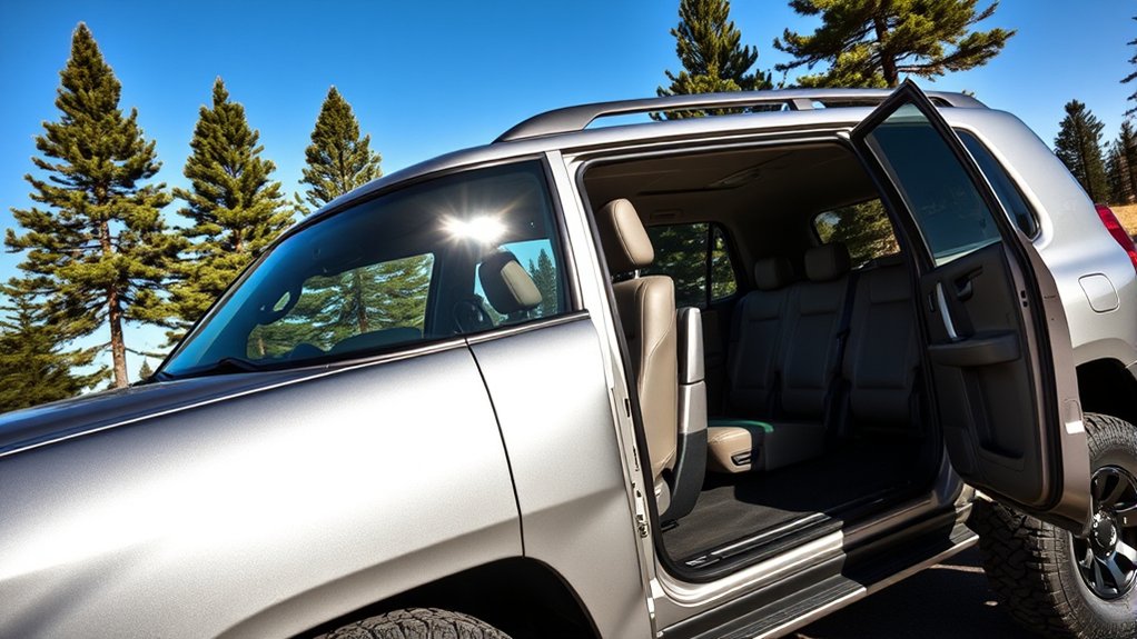 does toyota land cruiser have three row seating