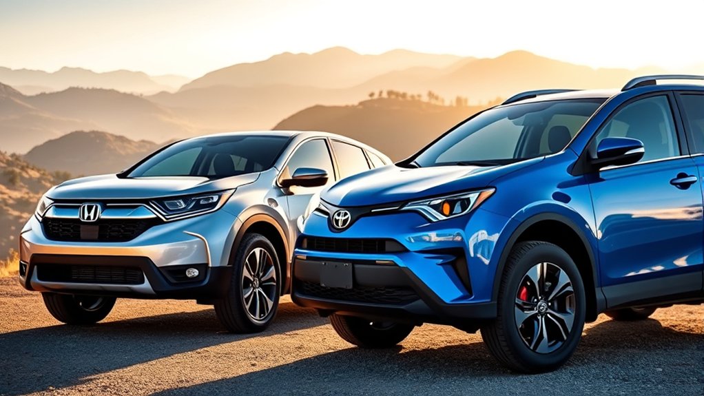 honda cr v vs toyota rav4 reliability comparison