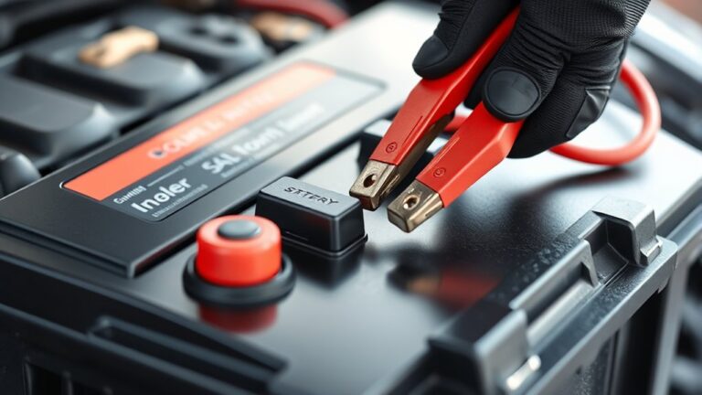 hook up a battery charger