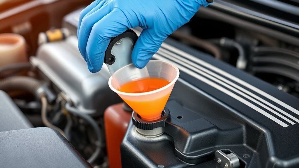 how to change coolant
