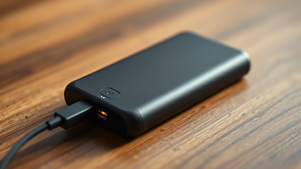 how to charge portable charger