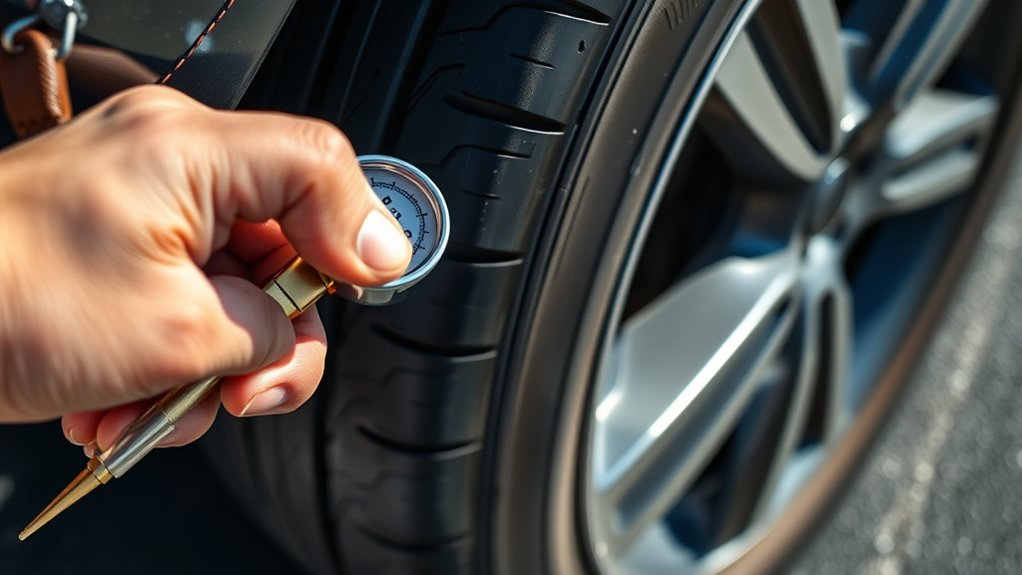 how to check tire pressure