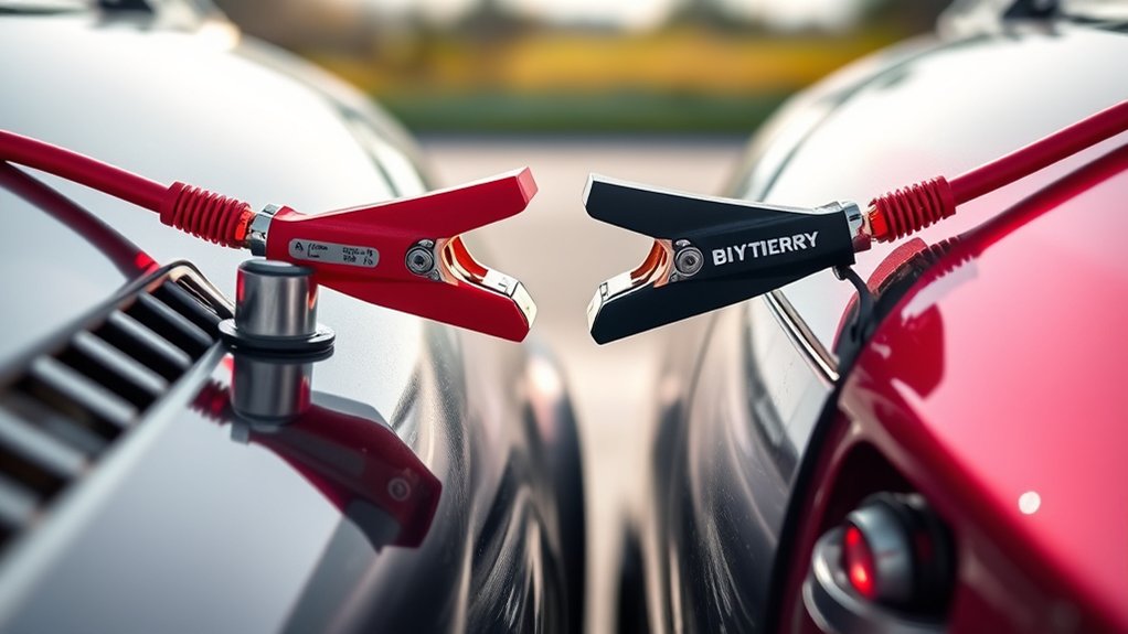 how to jump start with cables