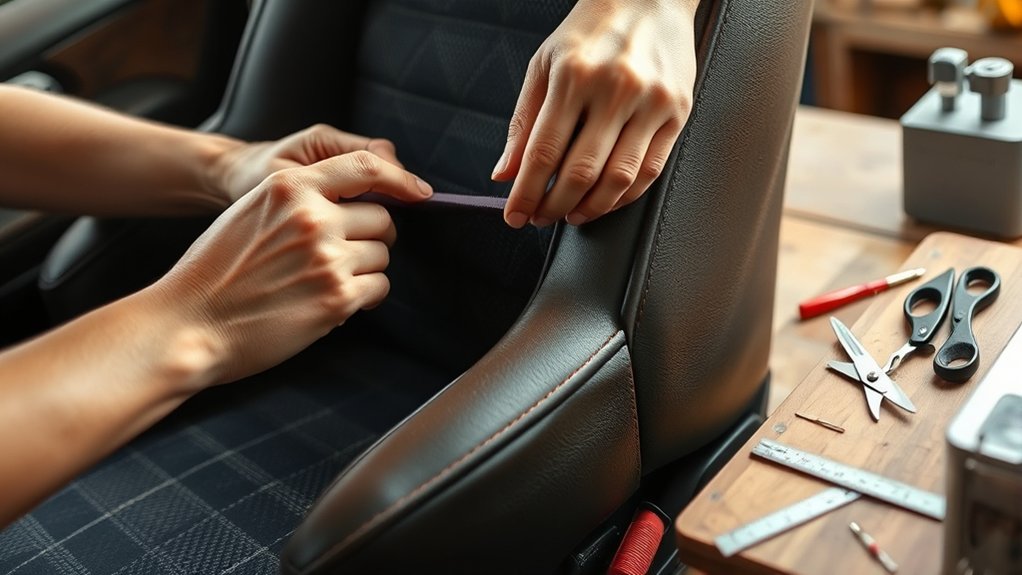 how to make car seat covers