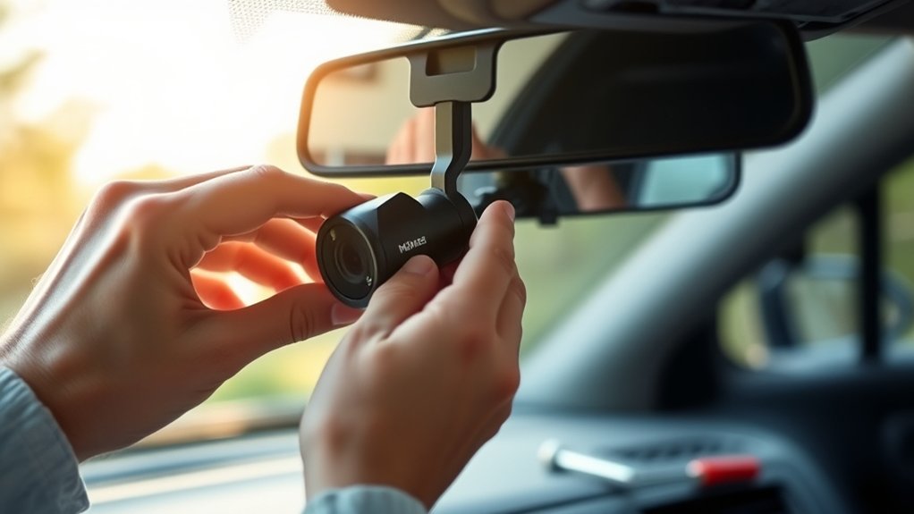 installing a car camera guide