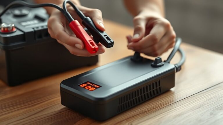 operating a battery charger correctly