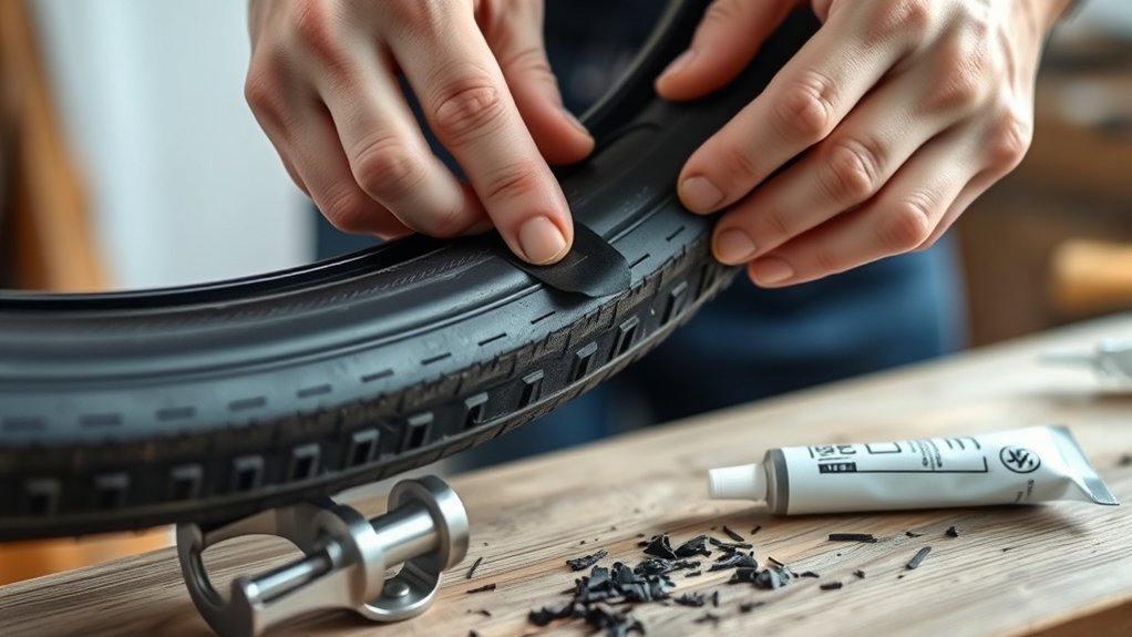 patching a tire procedure