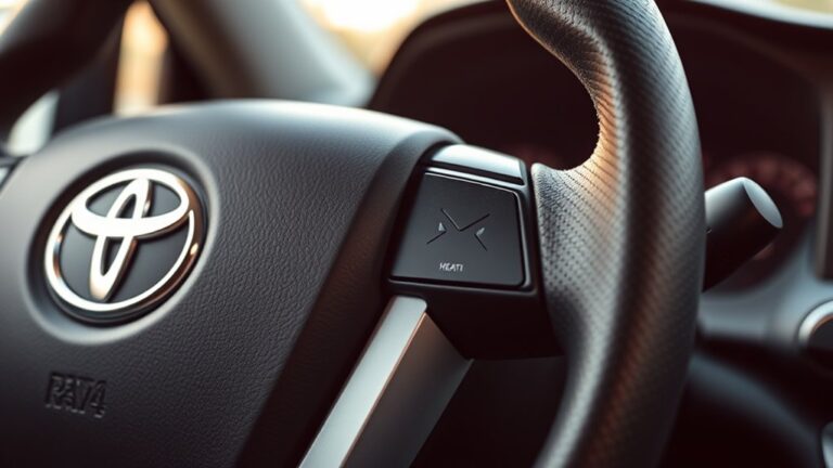 rav4 heated steering wheel