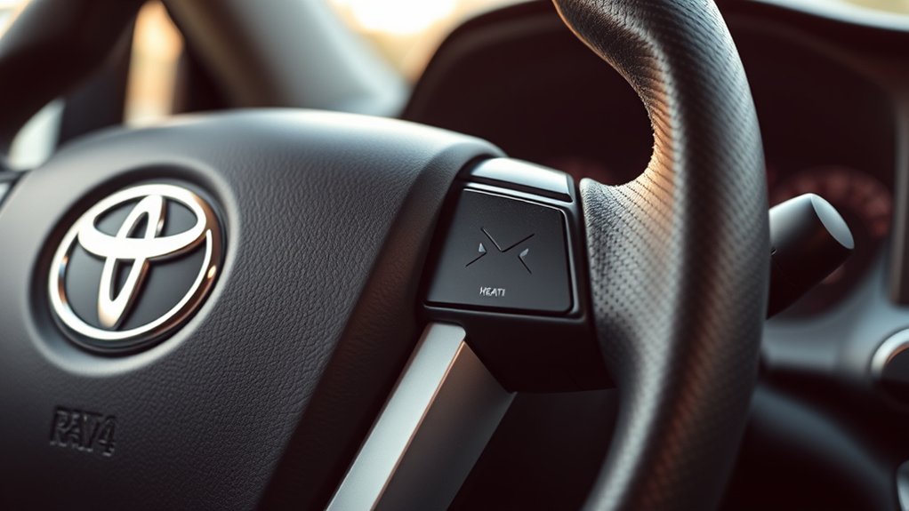 rav4 heated steering wheel