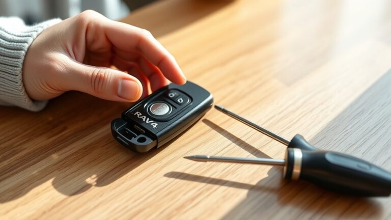 rav4 key battery replacement