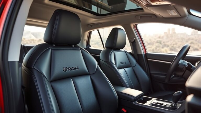 rav4 leather seat availability