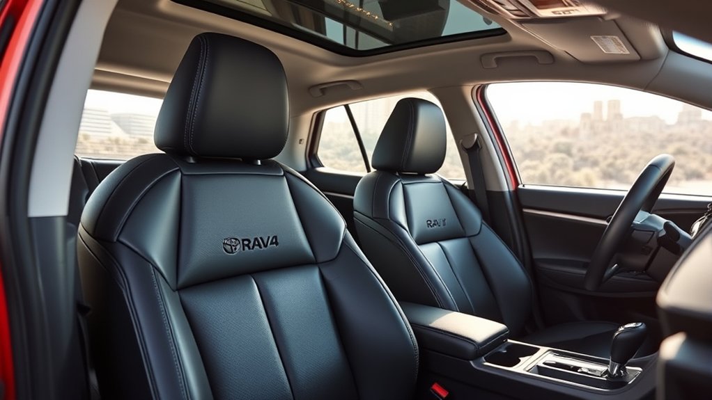 rav4 leather seat availability