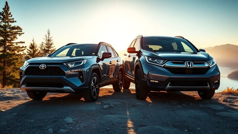 rav4 vs cr v comparison