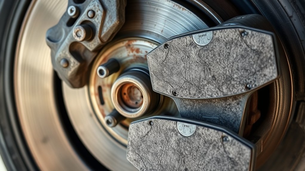 signs of worn brake pads