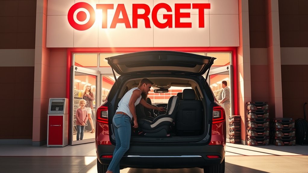 target car seat trade in timing window