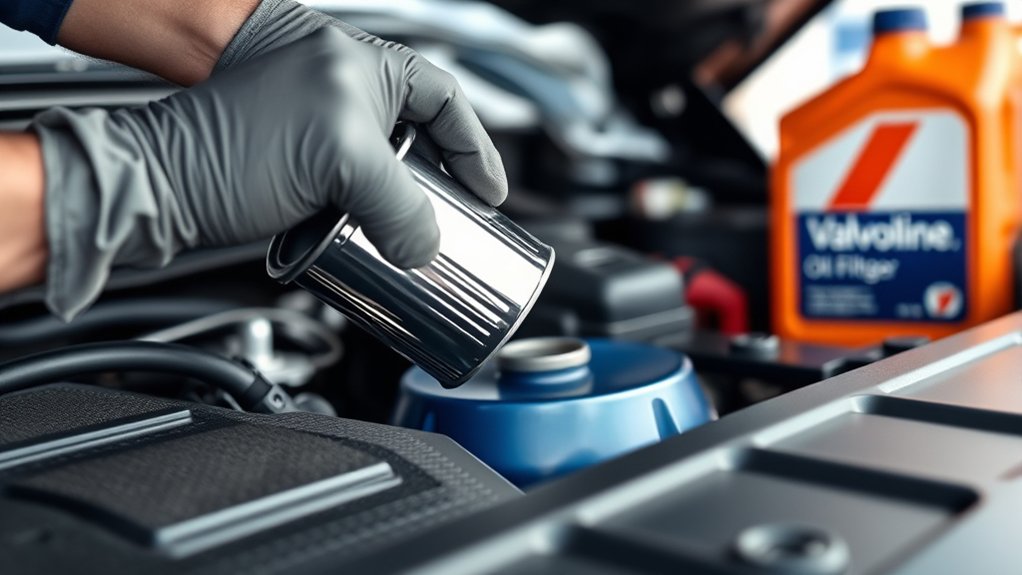 valvoline oil filter change