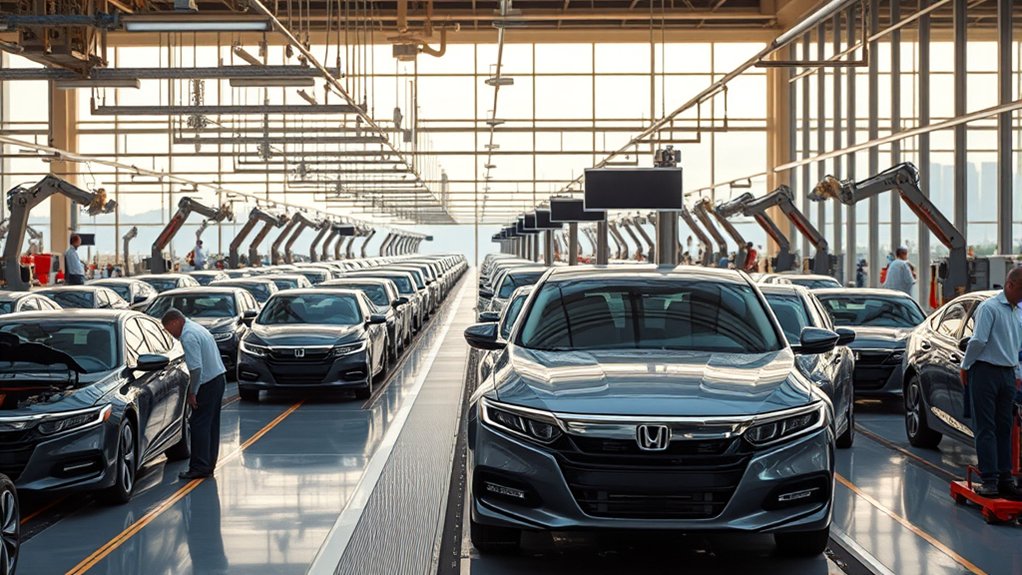 where are honda accords made