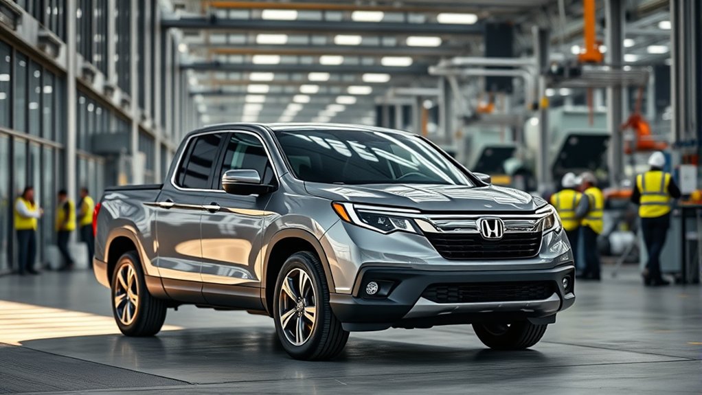 where honda ridgelines are manufactured
