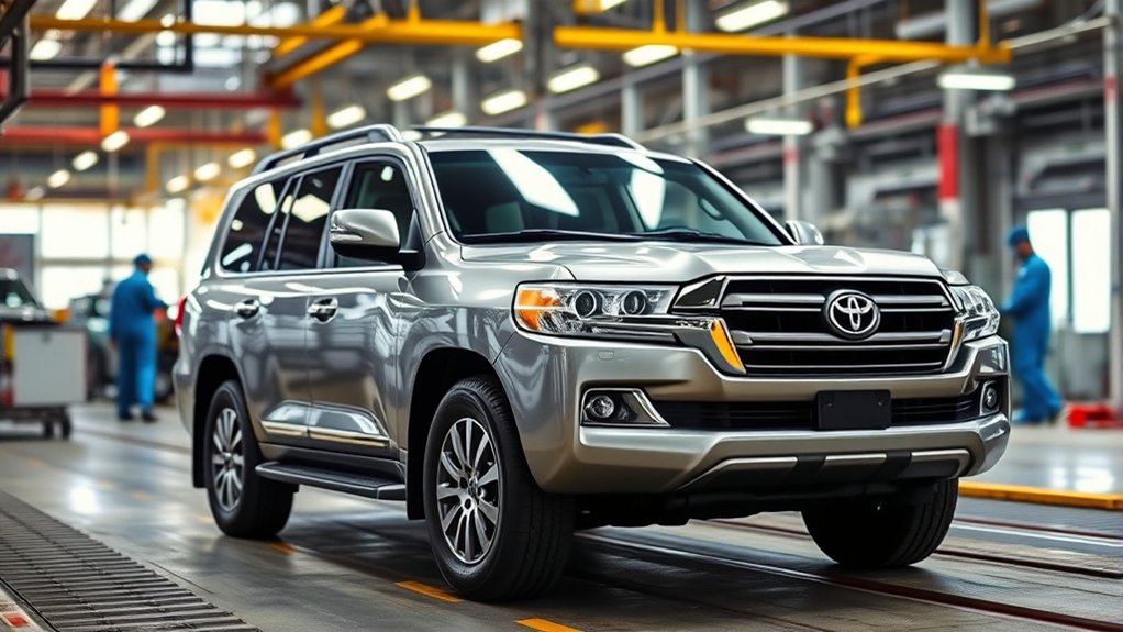 where is land cruiser manufactured