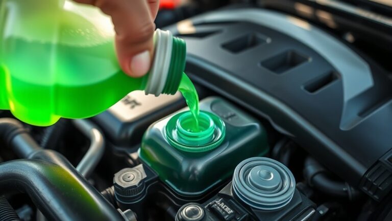 where to add engine coolant