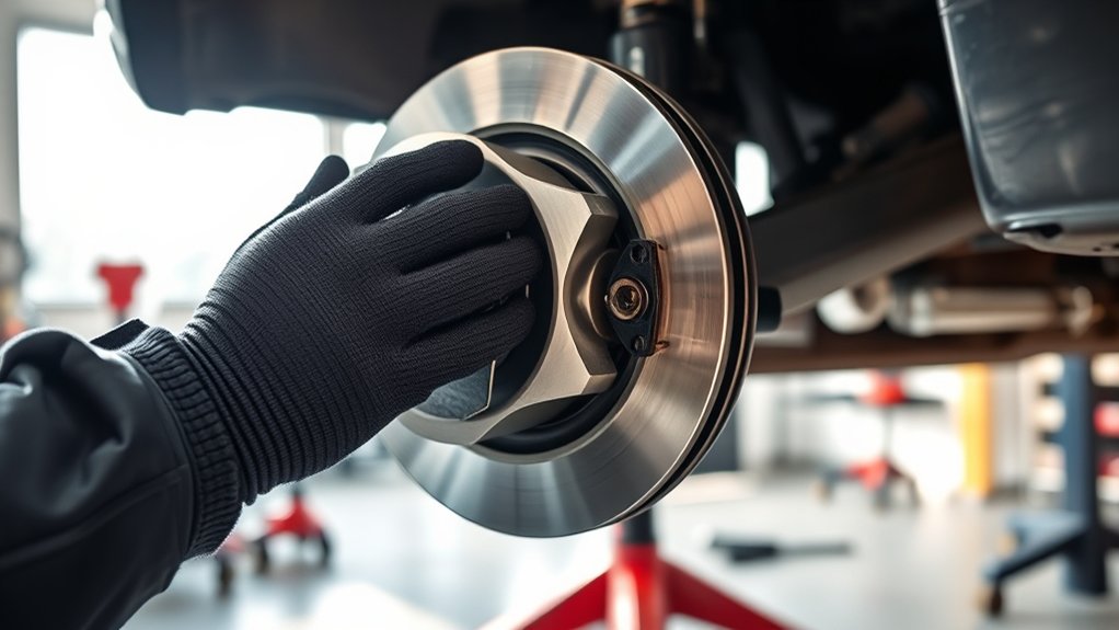 where to change brake pads