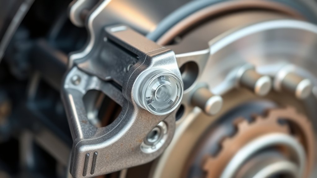 where to lubricate brake pads