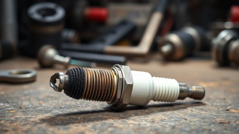 why are my spark plugs black