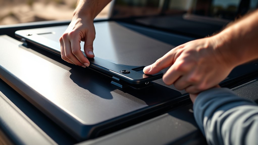 adjusting access tonneau cover mechanics