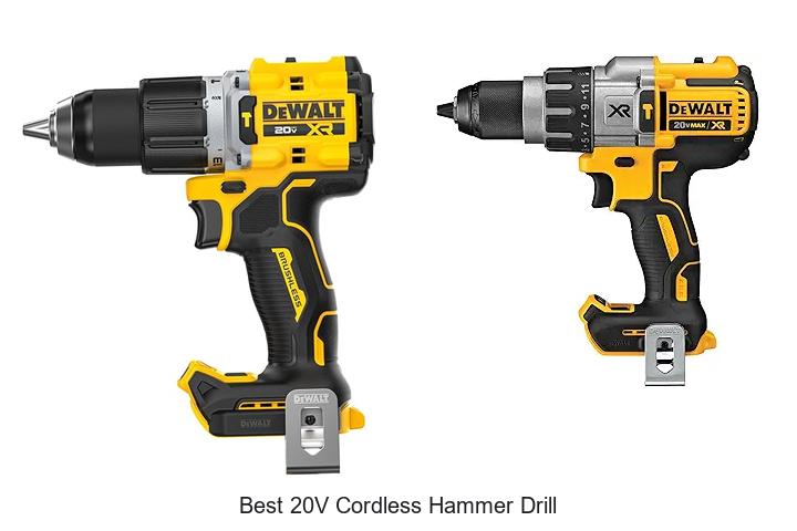 Top 10 Best 20V Cordless Hammer Drill You Can’t Miss!
