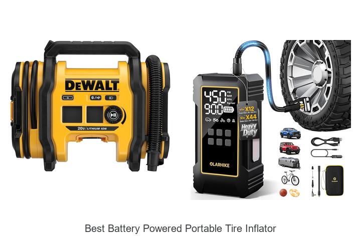 Top 12 Best Battery Powered Portable Tire Inflator You Need!