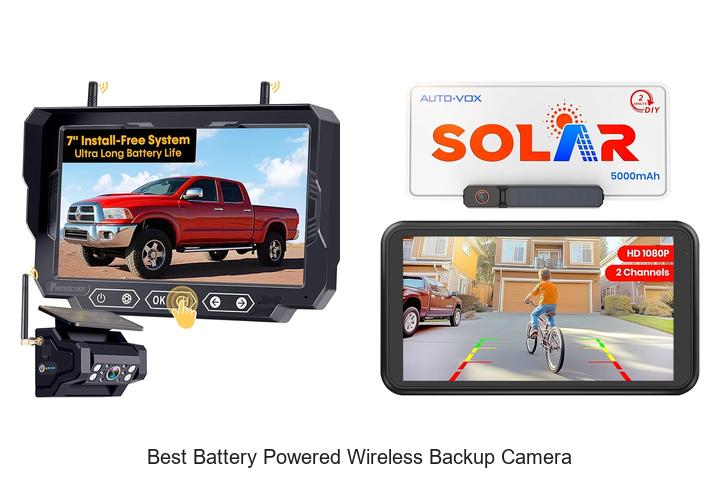 Top 12 Best Battery Powered Wireless Backup Camera Picks