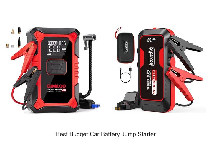 Top 12 Best Budget Car Battery Jump Starter You Need Now!