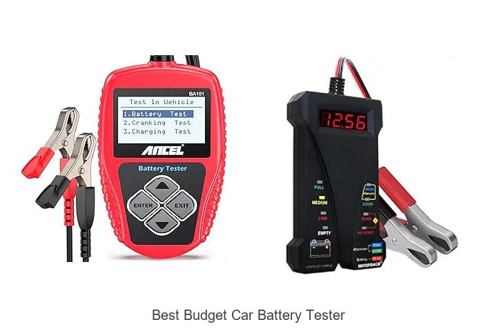 Top 12 Best Budget Car Battery Tester That Actually Works!