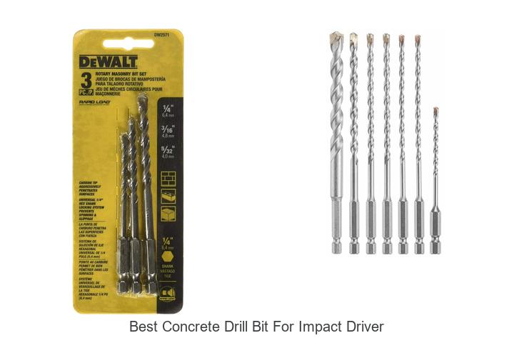 Top 10 Best Concrete Drill Bit for Impact Driver Revealed!