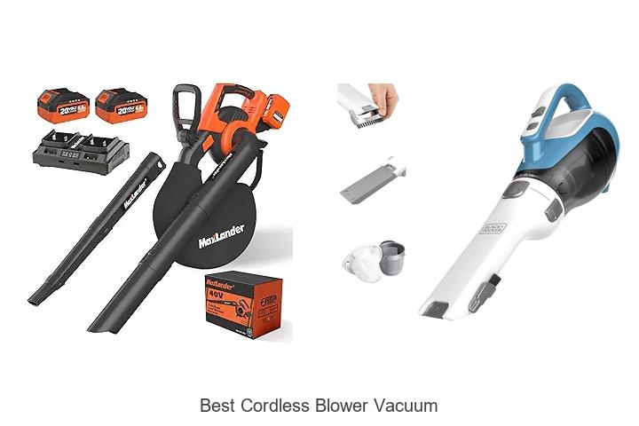 Top 12 Best Cordless Blower Vacuum That Will Blow You Away